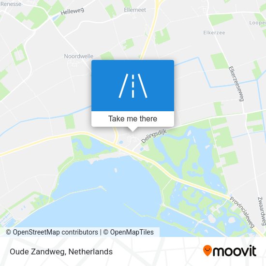 Oude Zandweg map