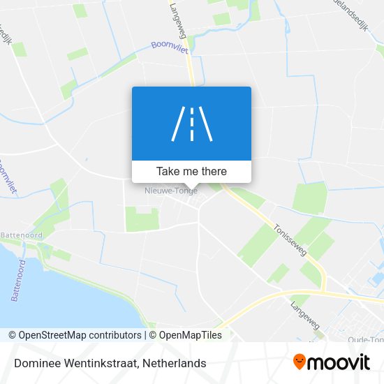 Dominee Wentinkstraat map