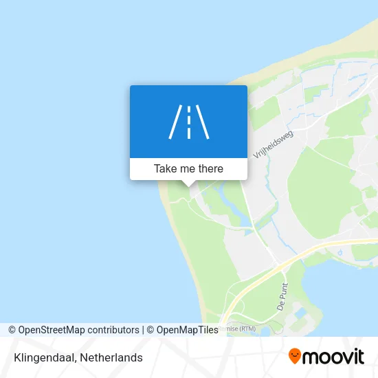 Klingendaal map