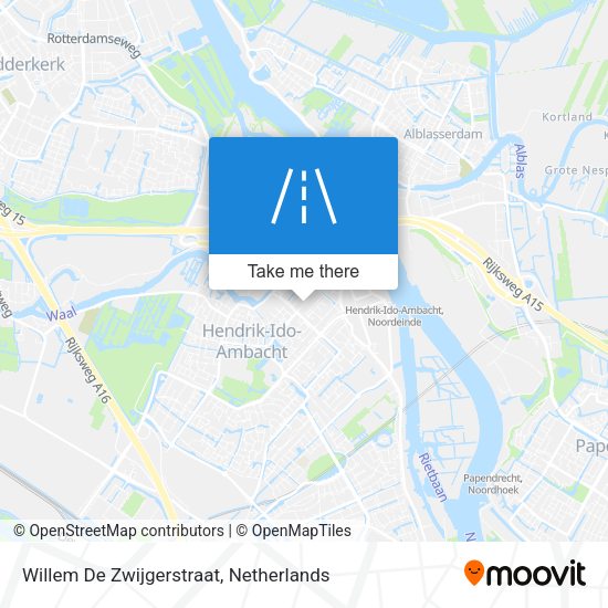 Willem De Zwijgerstraat map