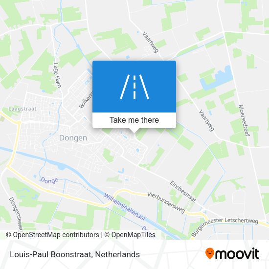 Louis-Paul Boonstraat map