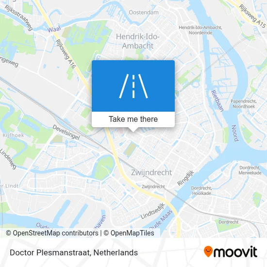 Doctor Plesmanstraat map