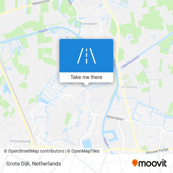 Grote Dijk map