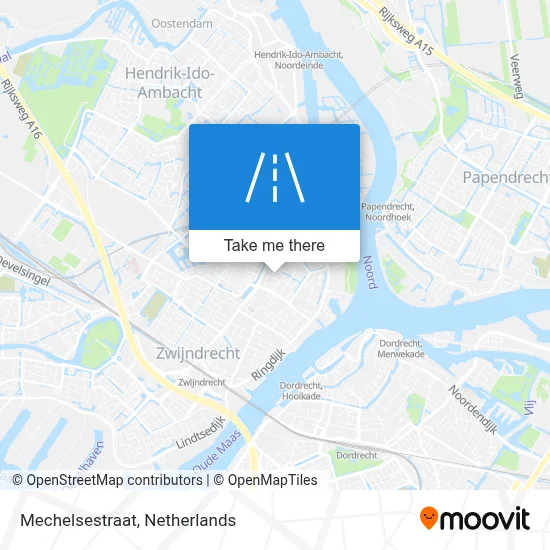 Mechelsestraat map