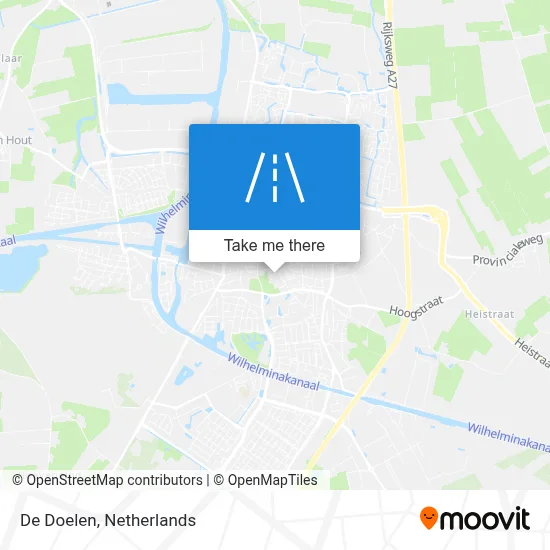 De Doelen map