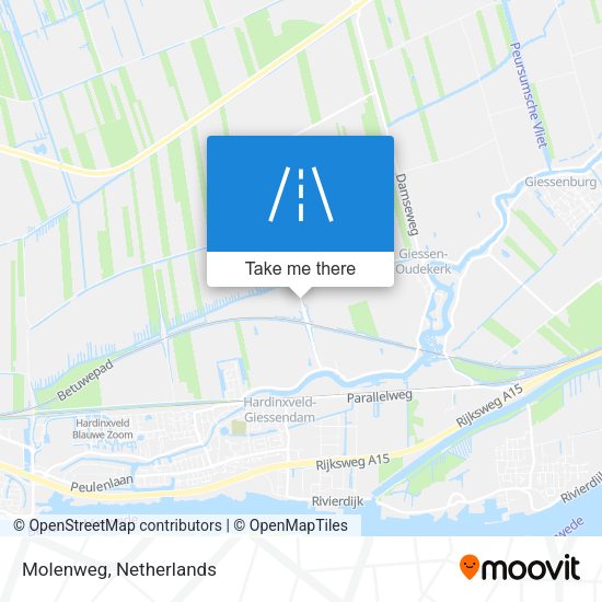 Molenweg map