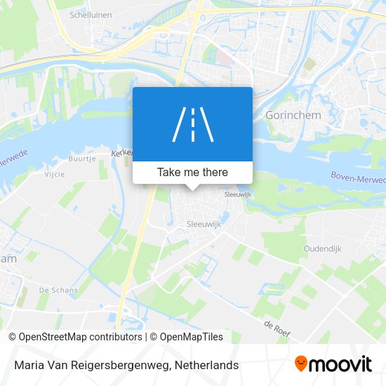 Maria Van Reigersbergenweg map