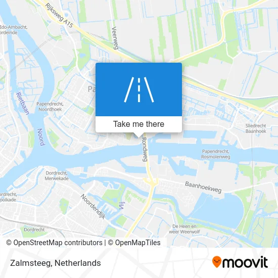 Zalmsteeg map
