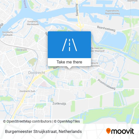 Burgemeester Struijkstraat map