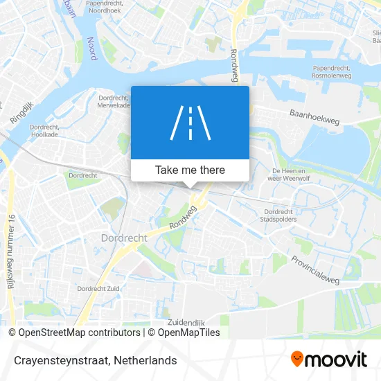 Crayensteynstraat map
