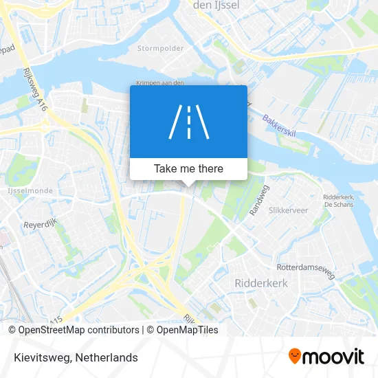 Kievitsweg map