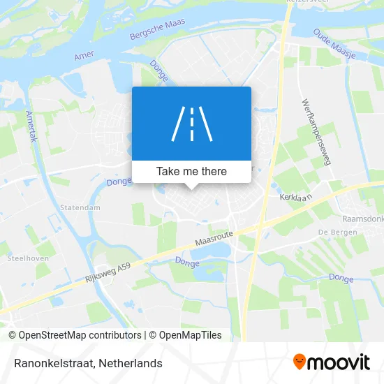 Ranonkelstraat Karte