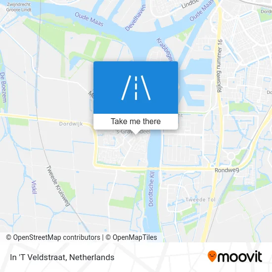 In 'T Veldstraat map