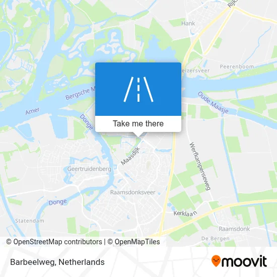 Barbeelweg map