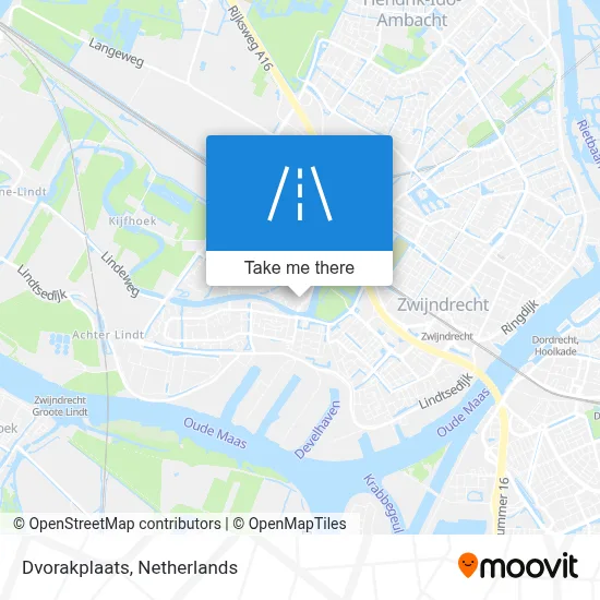 Dvorakplaats map
