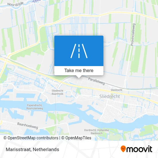 Marisstraat map