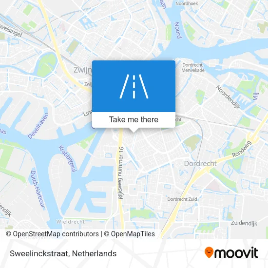 Sweelinckstraat map