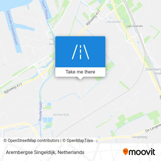 Arembergse Singeldijk map