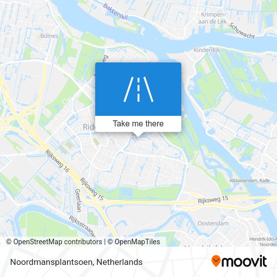 Noordmansplantsoen map