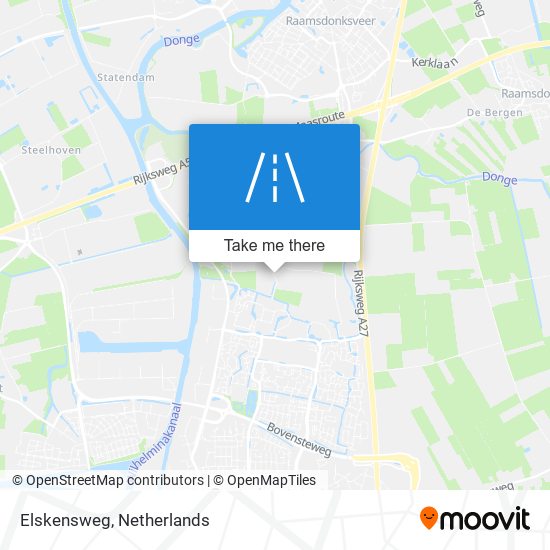 Elskensweg map