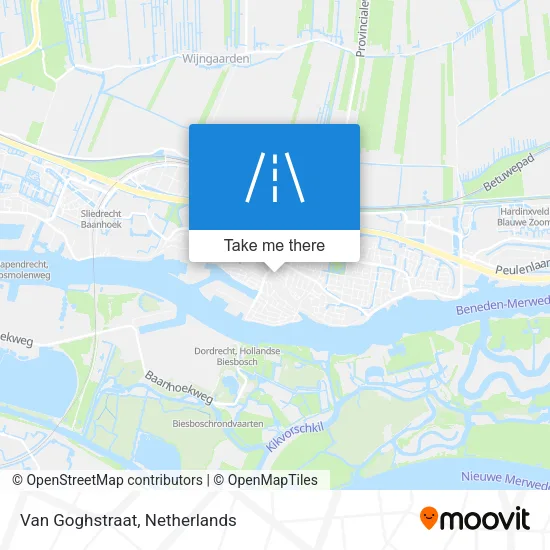 Van Goghstraat map