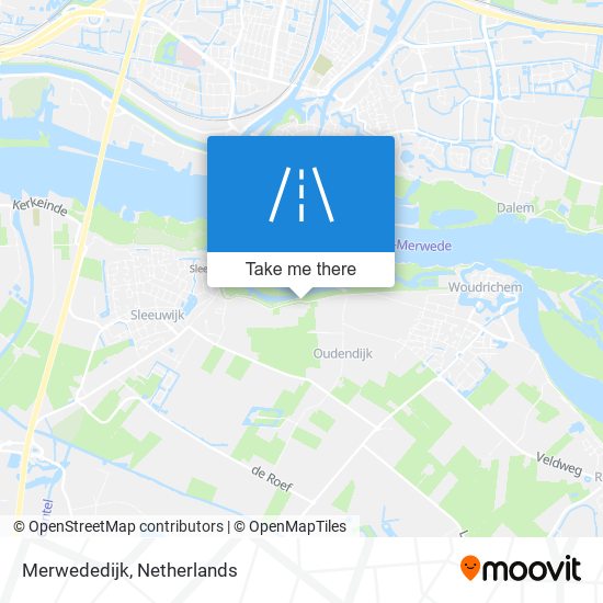 Merwededijk map