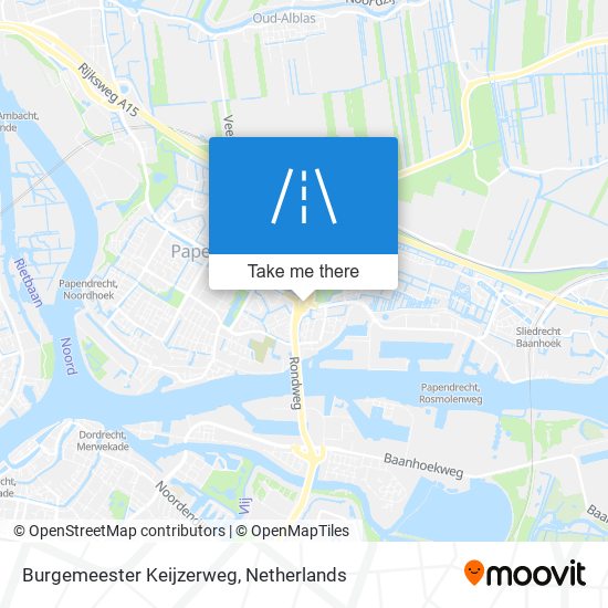 Burgemeester Keijzerweg map