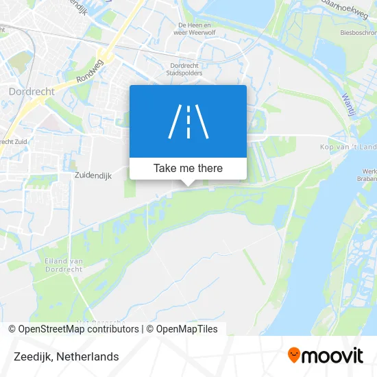 Zeedijk map