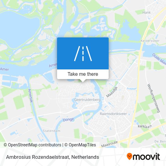Ambrosius Rozendaelstraat map
