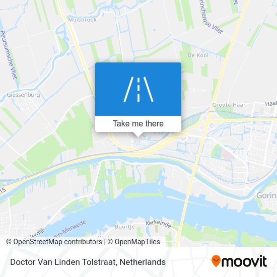 Doctor Van Linden Tolstraat map