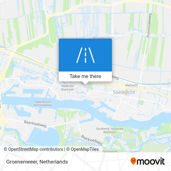 Groenenweer map