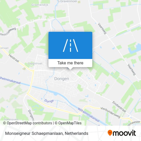 Monseigneur Schaepmanlaan map