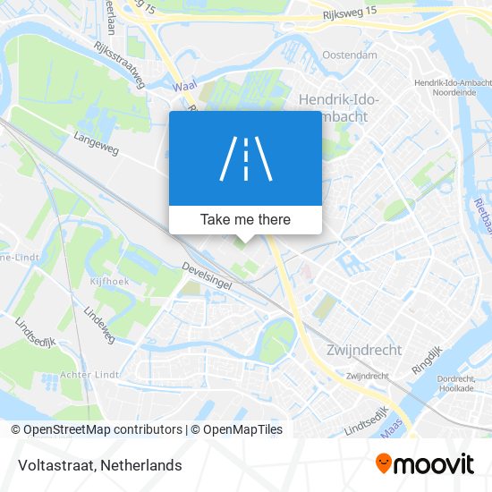 Voltastraat map