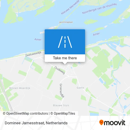 Dominee Jamesstraat map