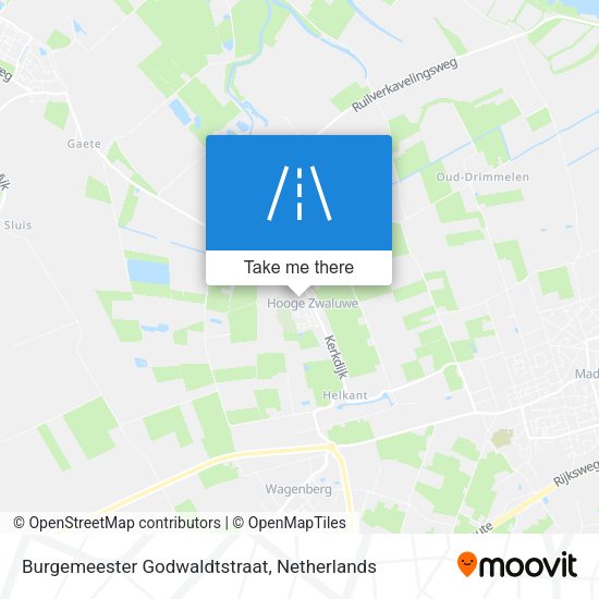 Burgemeester Godwaldtstraat map