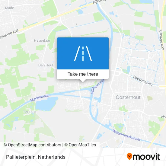 Pallieterplein map