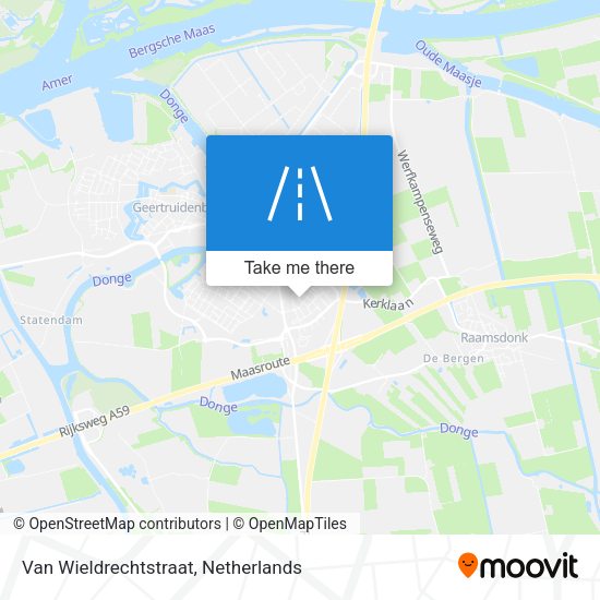 Van Wieldrechtstraat map