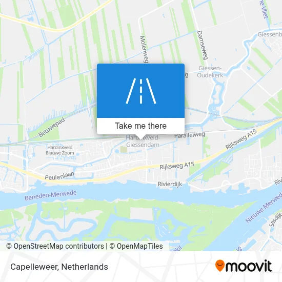 Capelleweer map