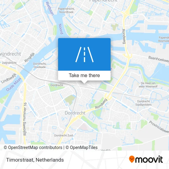 Timorstraat map