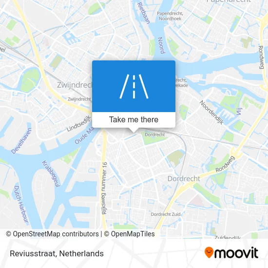 Reviusstraat map
