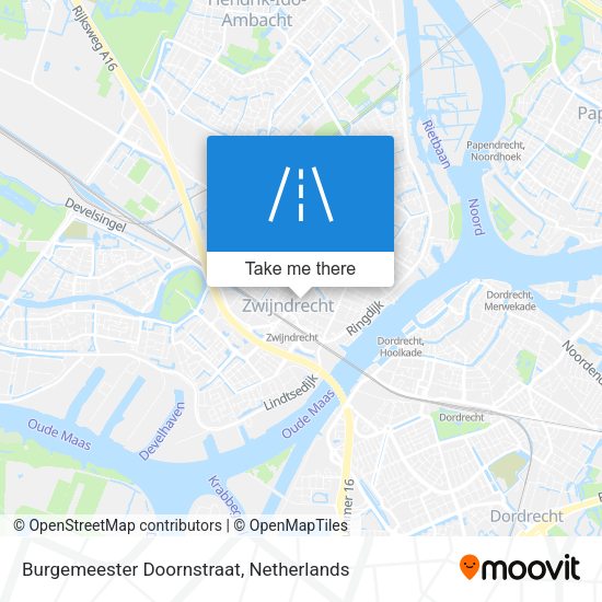 Burgemeester Doornstraat map