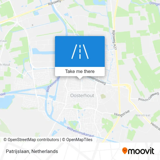 Patrijslaan map