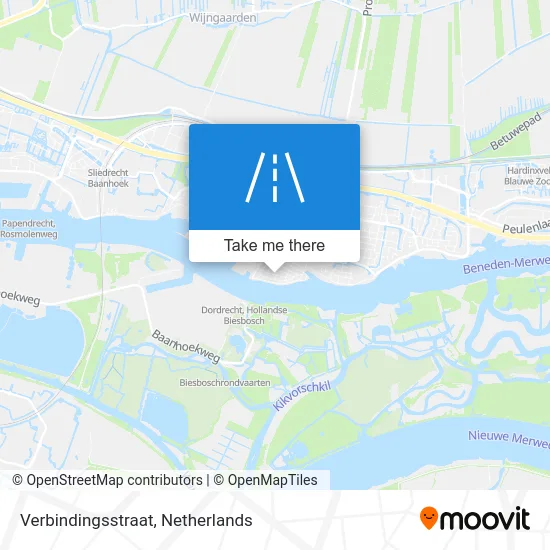 Verbindingsstraat map