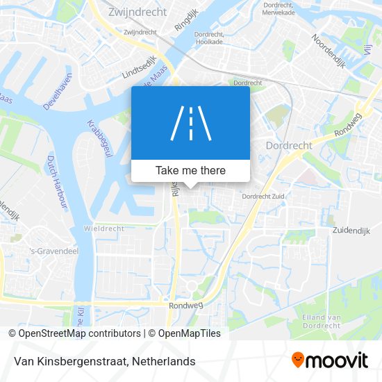 Van Kinsbergenstraat map