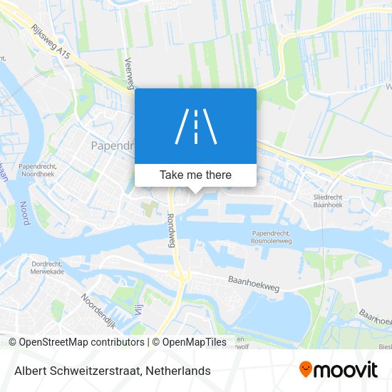 Albert Schweitzerstraat map