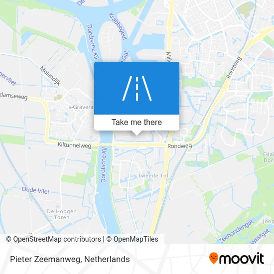 Pieter Zeemanweg Karte