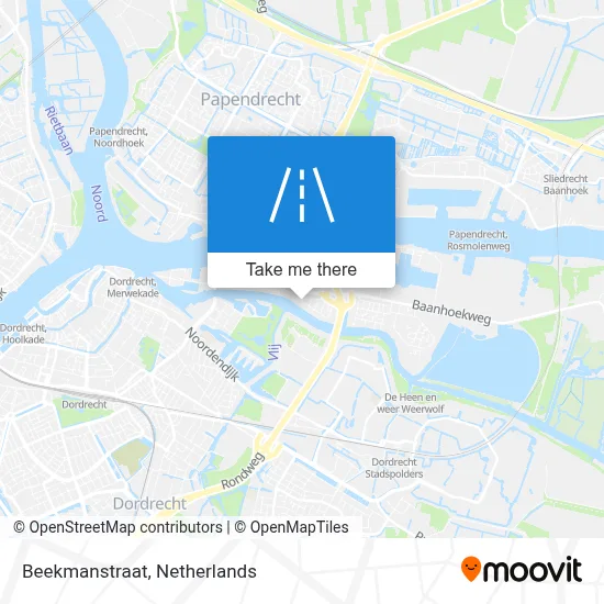 Beekmanstraat map
