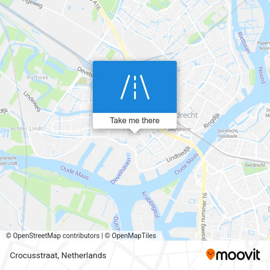 Crocusstraat map