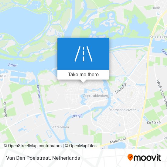 Van Den Poelstraat map