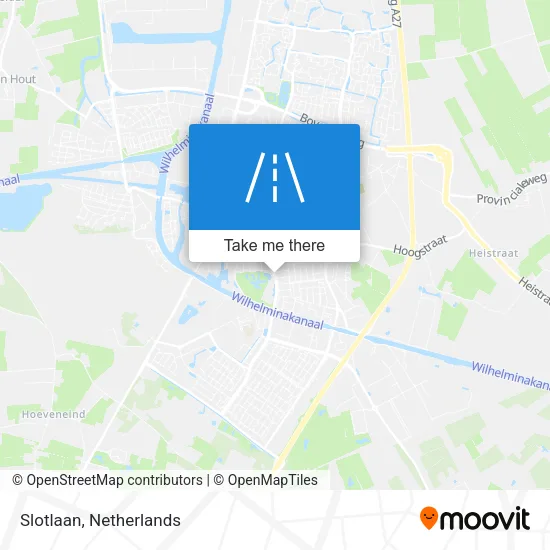 Slotlaan map